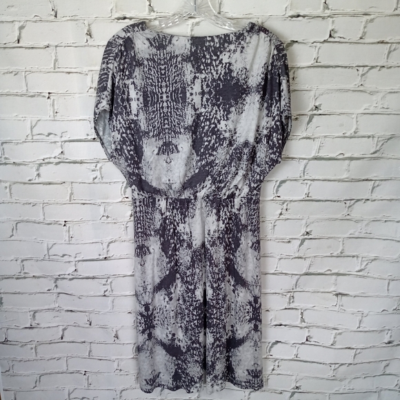 H by HALSTON Womens Multicolor Short Sleeve Dress - Picture 4 of 10